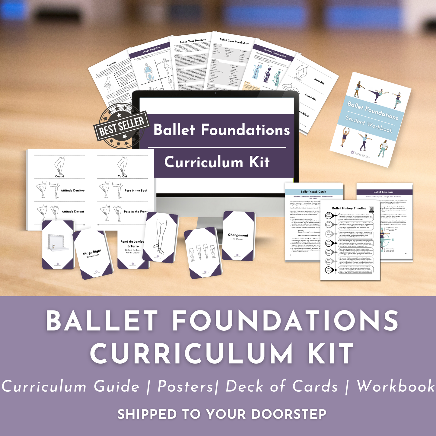 Ballet Foundations Curriculum Kit + 1 Student Workbook