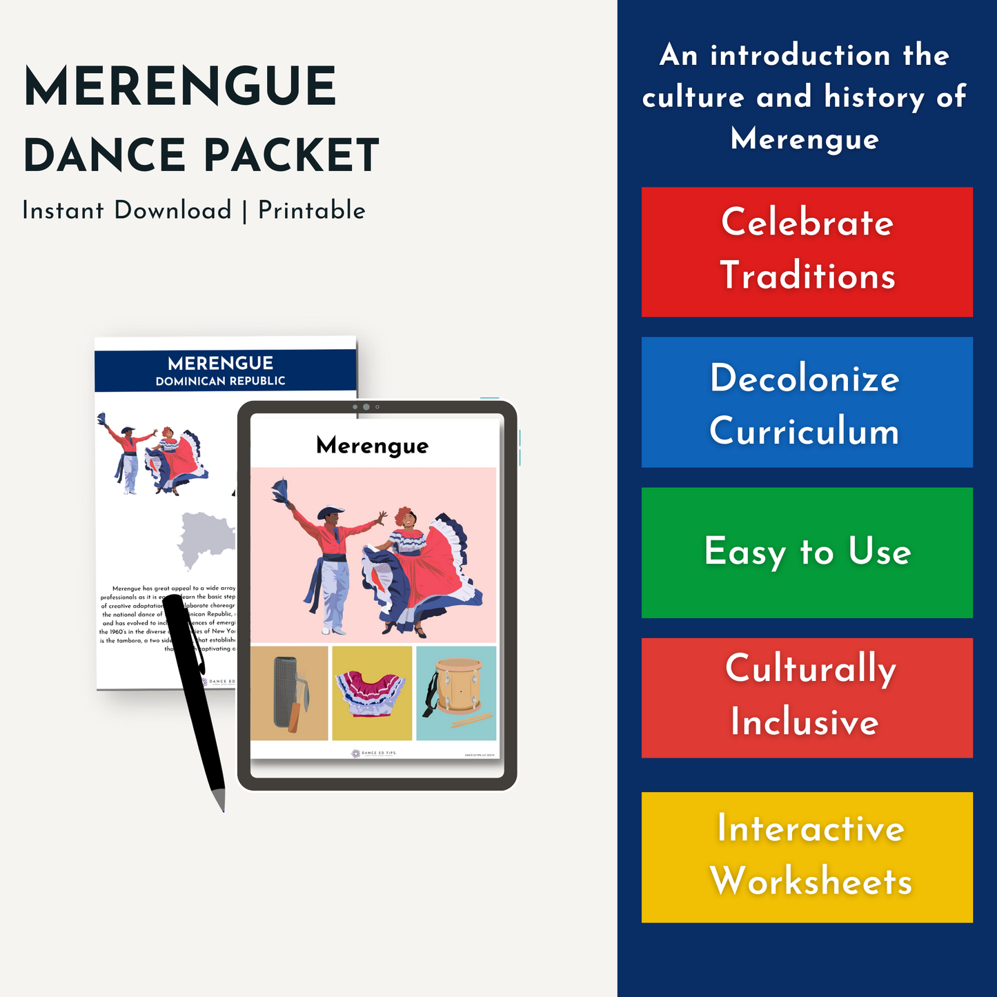 Merengue Dance Packet