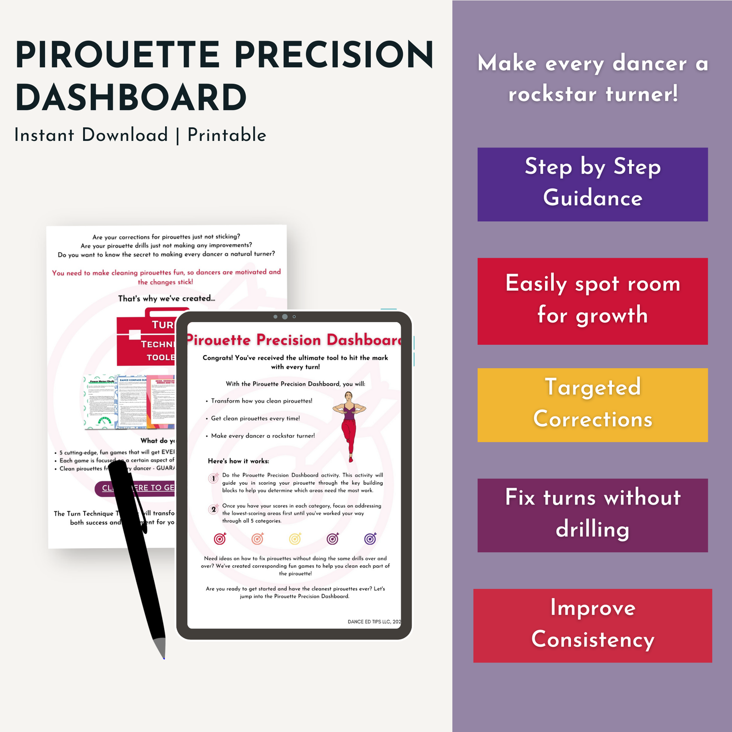 Pirouette Precision Dashboard