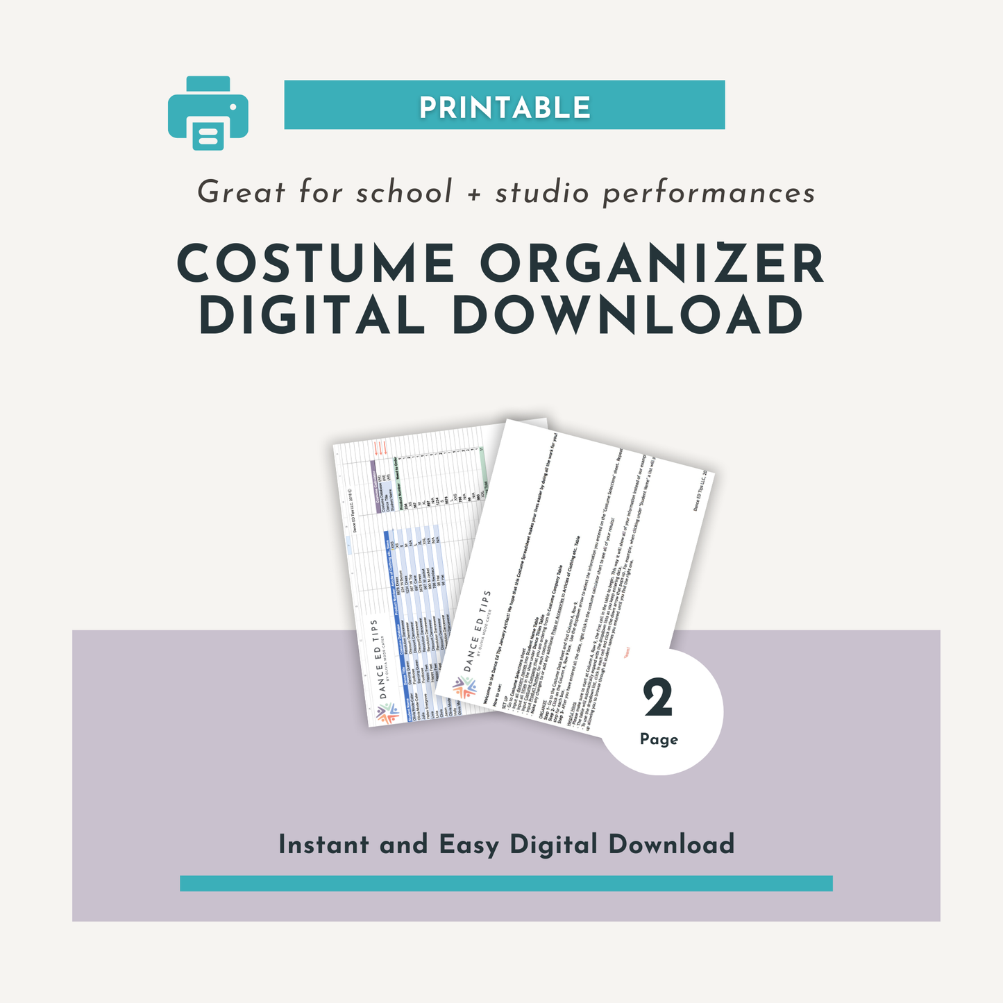 Costume Organizer
