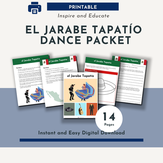 el Jarabe Tapatío Dance Packet