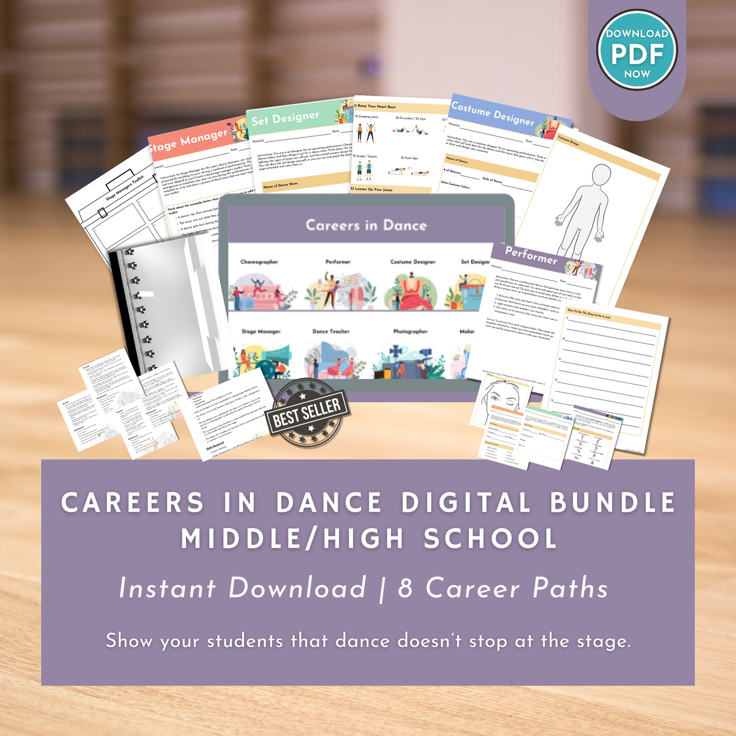 Careers in Dance Bundle for Middle/High School