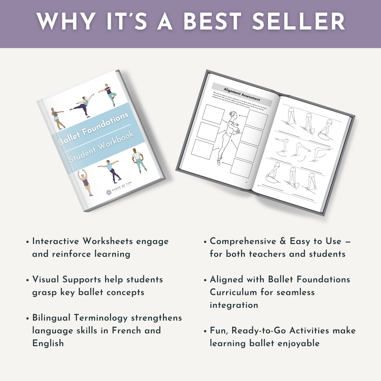Ballet Foundations Student Workbook Bundle of 5
