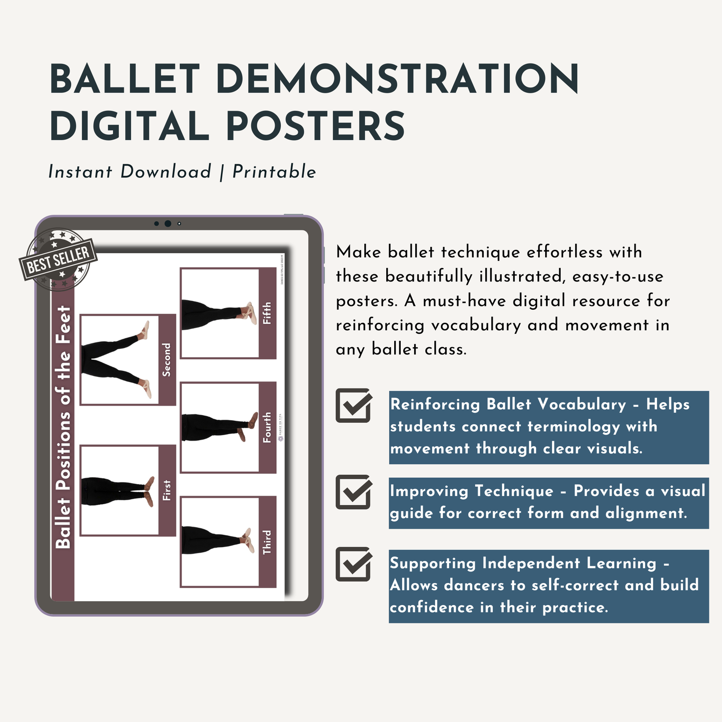 Ballet Demonstration Poster Bundle