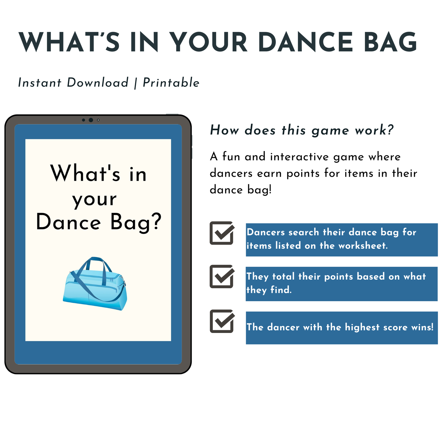 Online Dance Games for Zoom