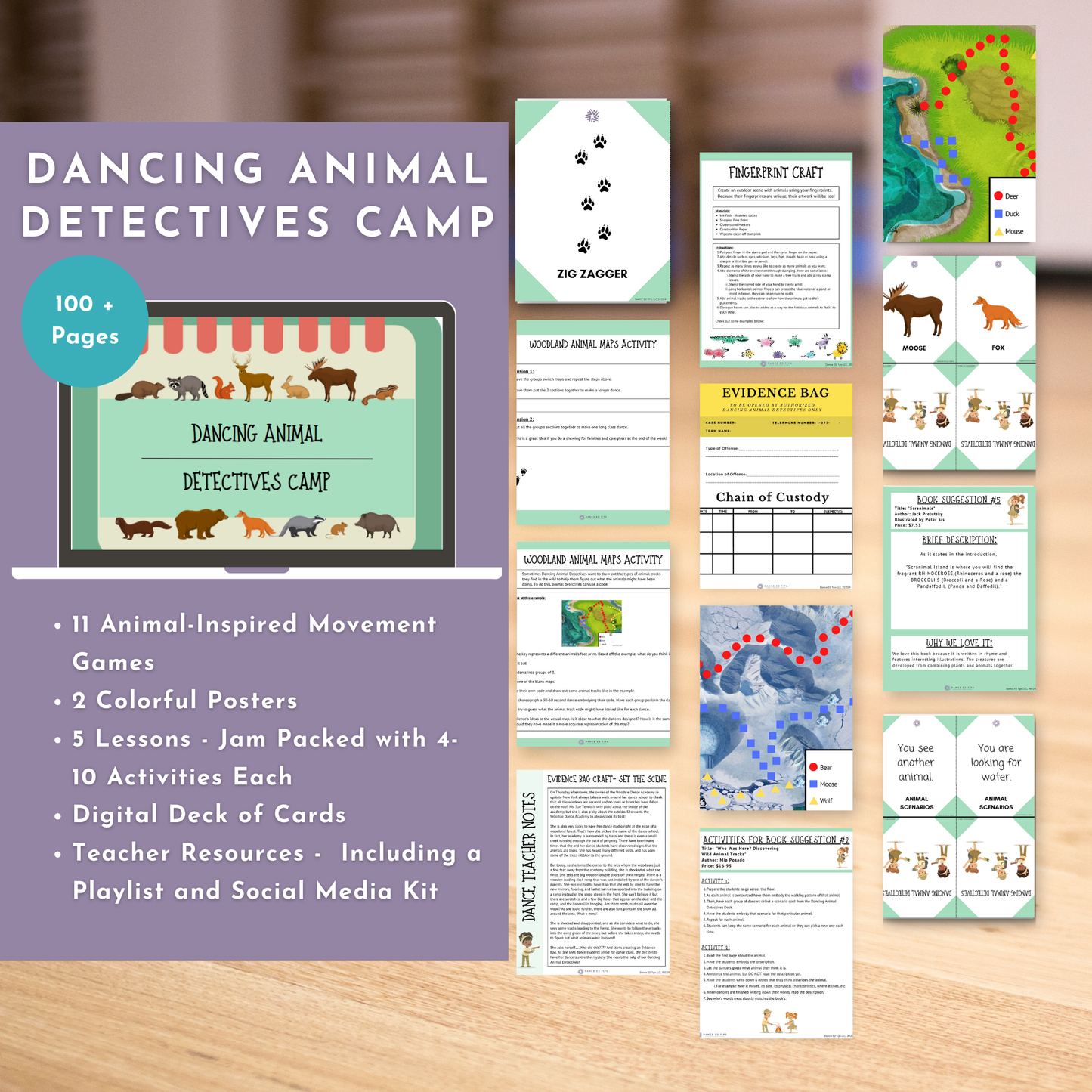 Dancing Animal Detectives Camp