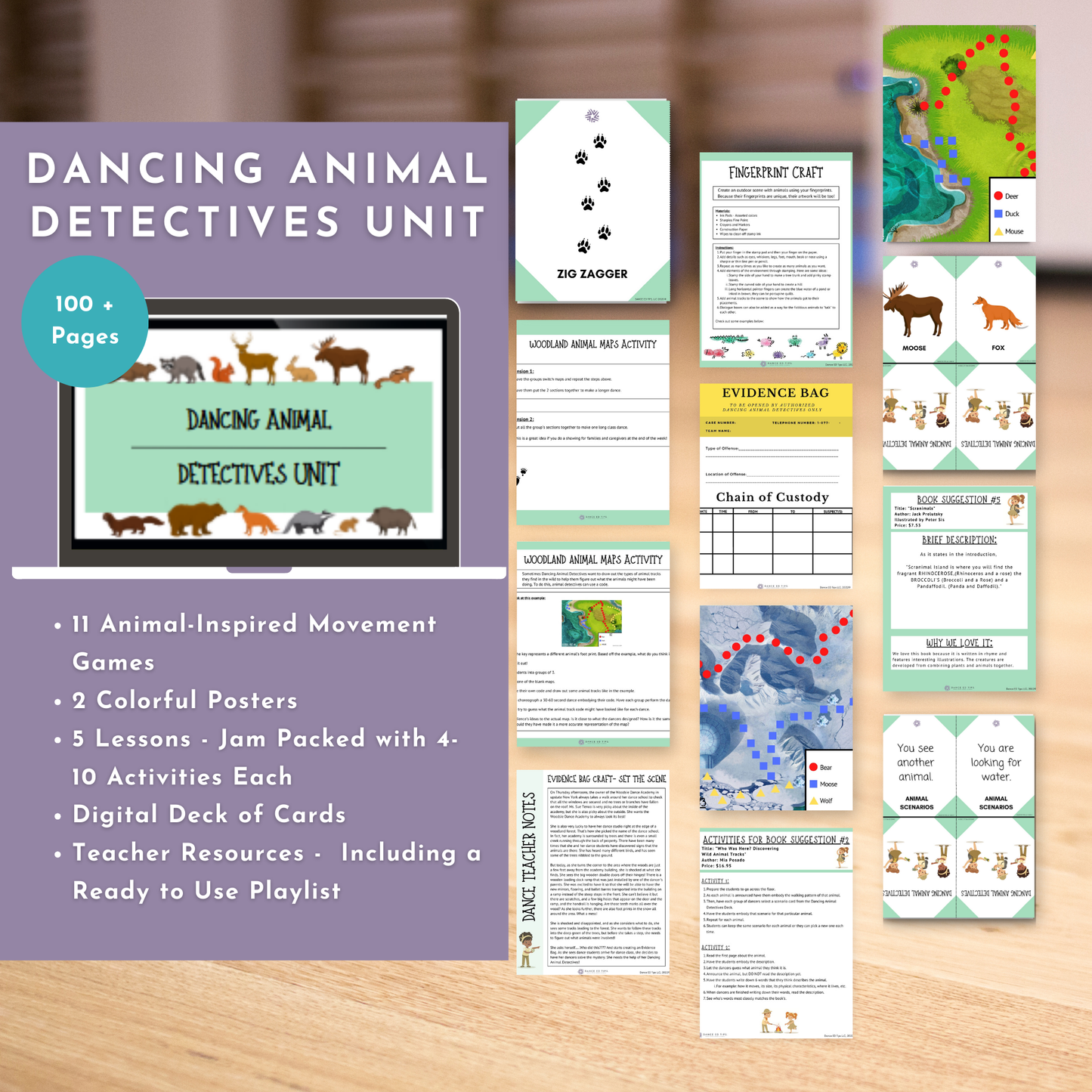 Dancing Animal Detectives Unit