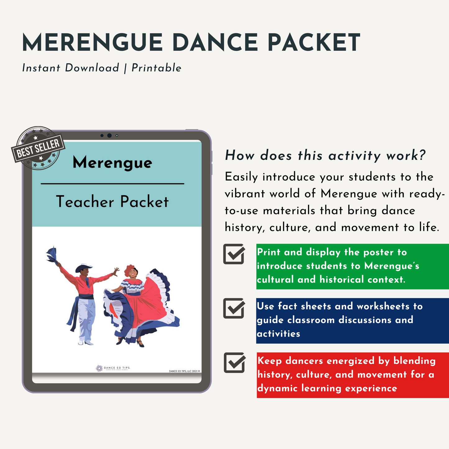 Merengue Dance Packet