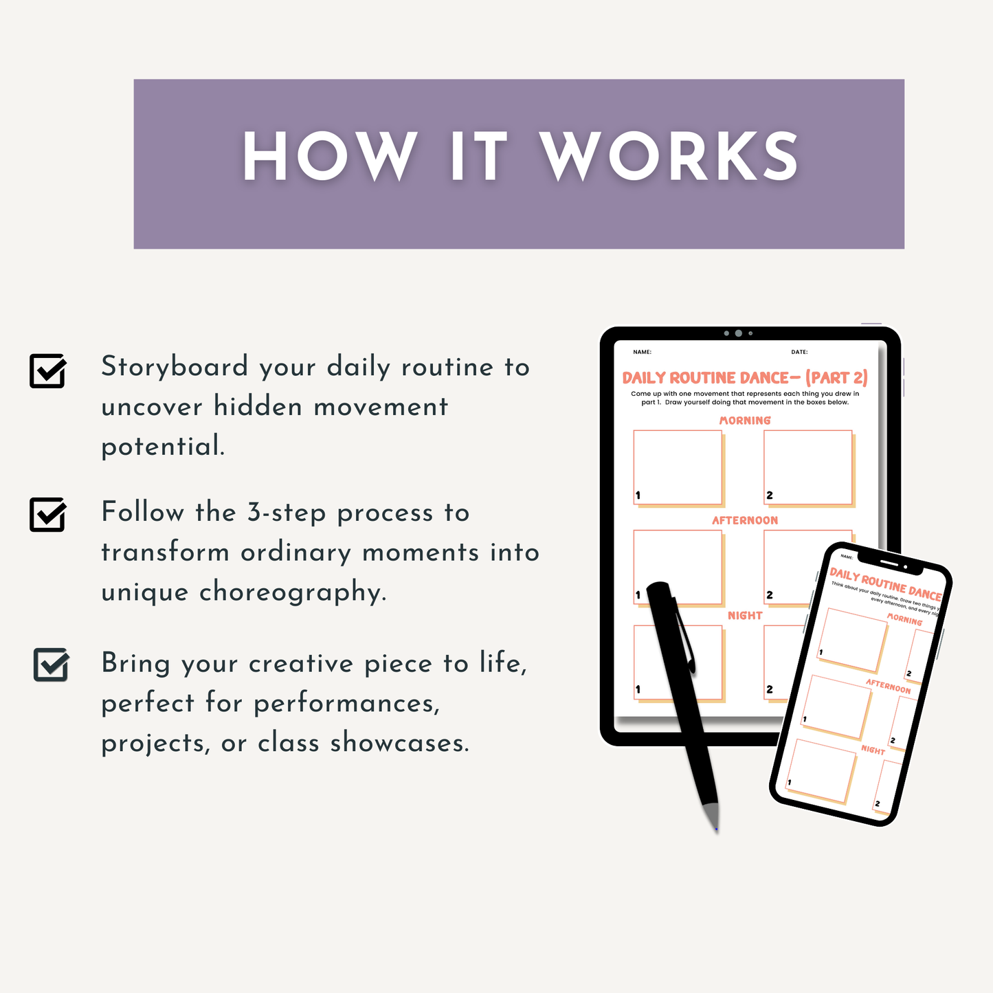 Daily Routine Choreo Assignment