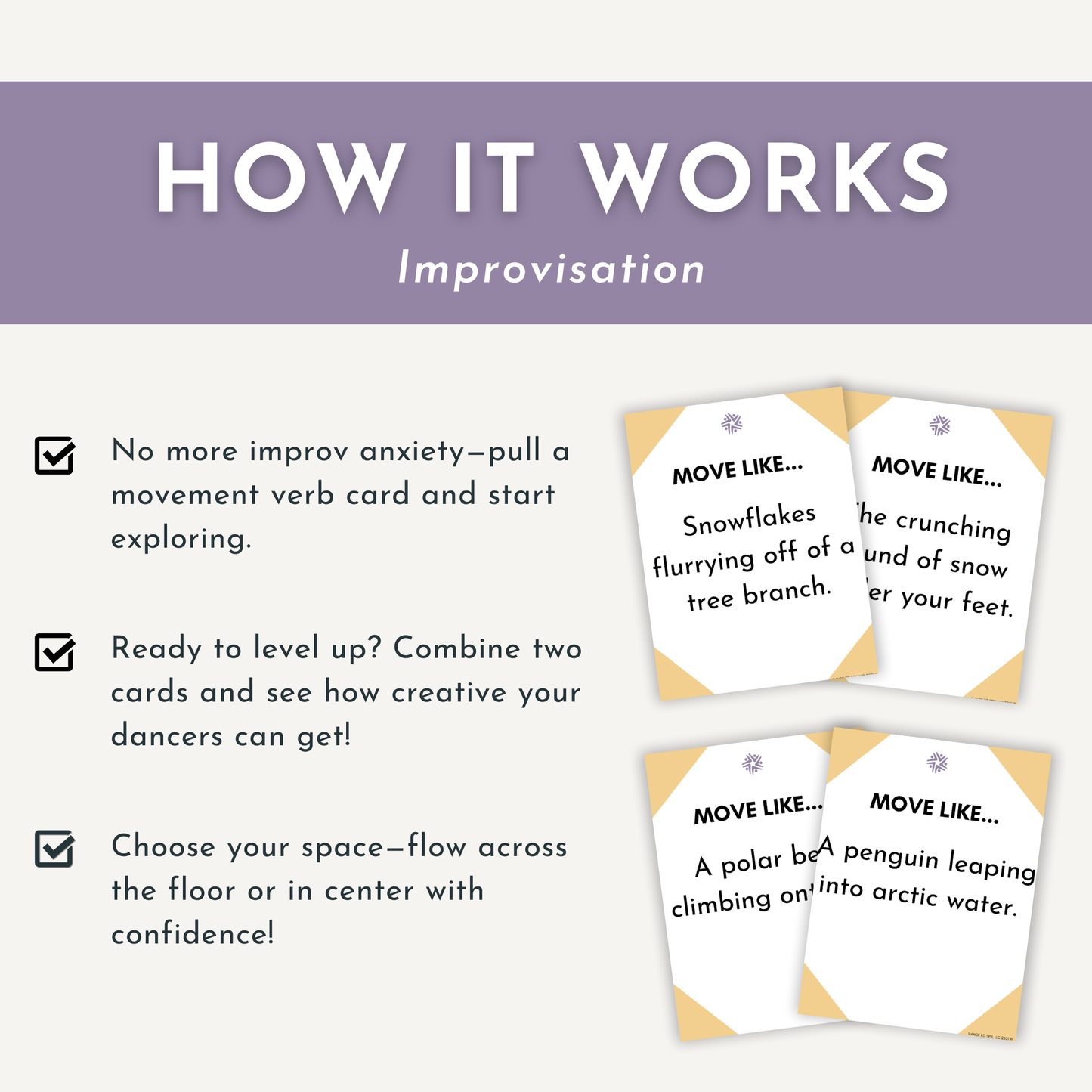 Winter Dance Cards