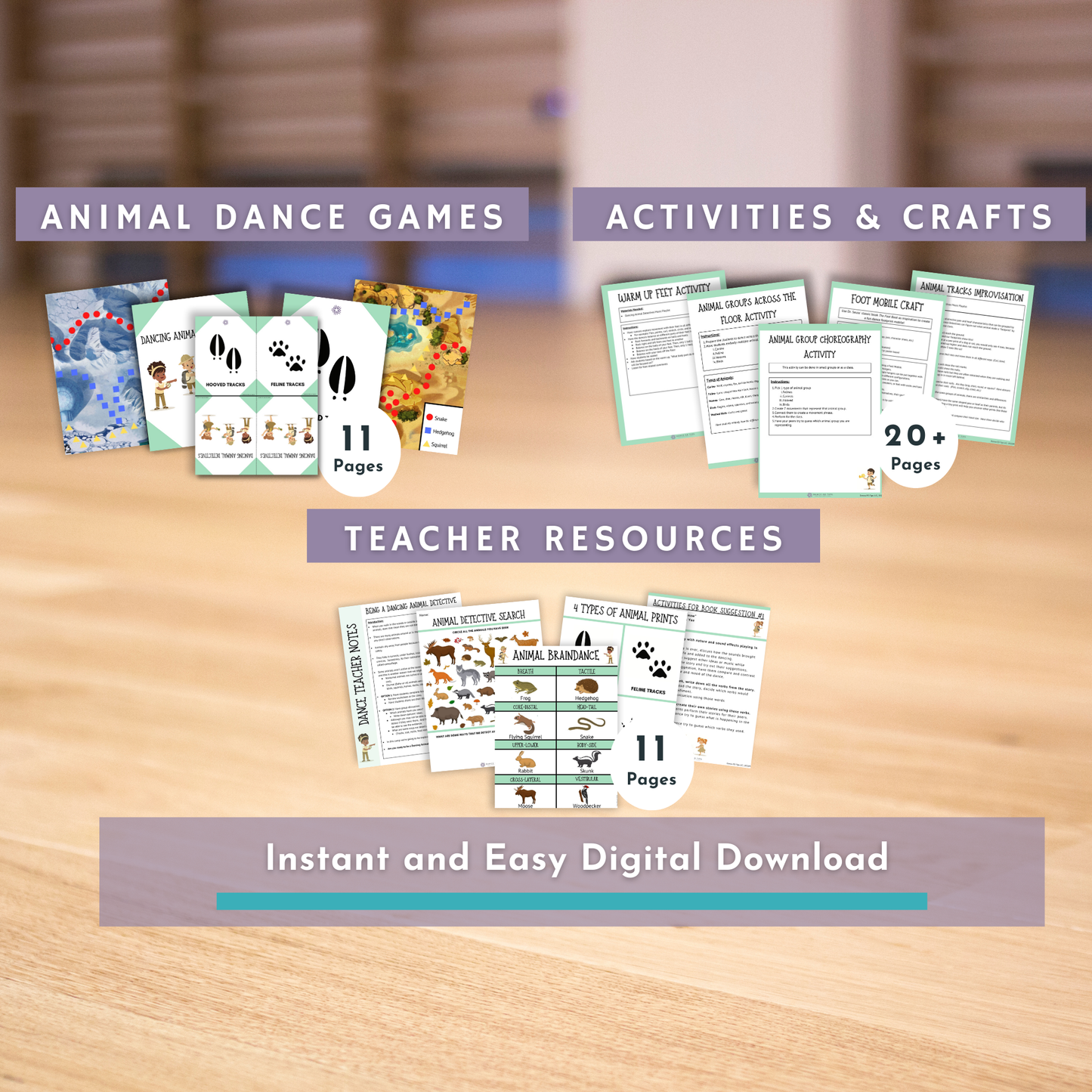 Dancing Animal Detectives Camp