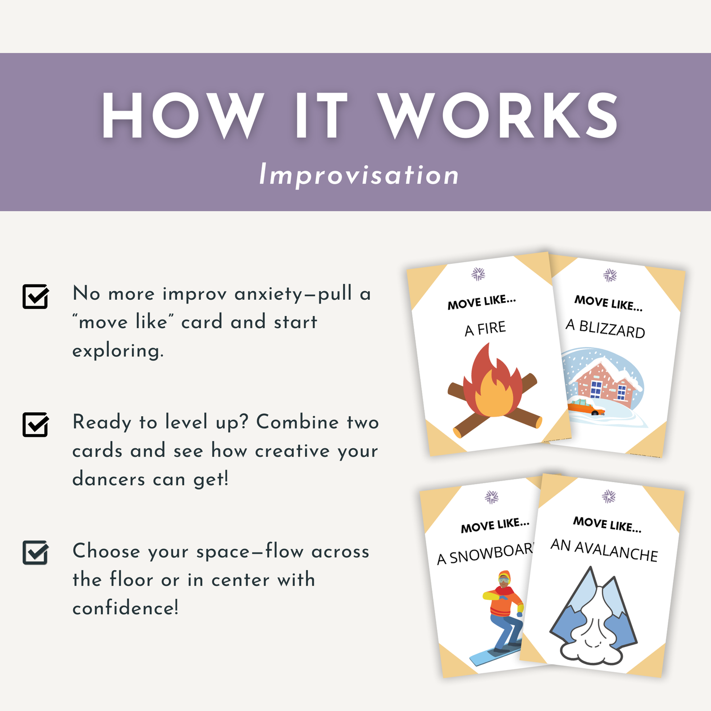 Winter Freeze Dance Cards