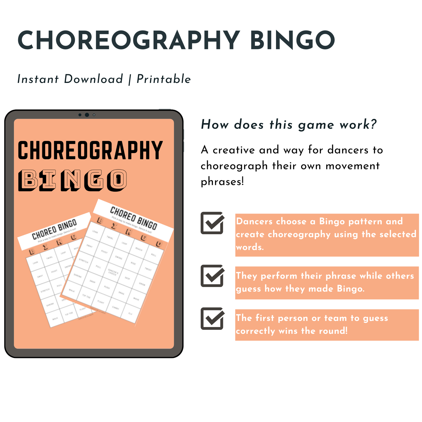 Online Dance Games for Zoom