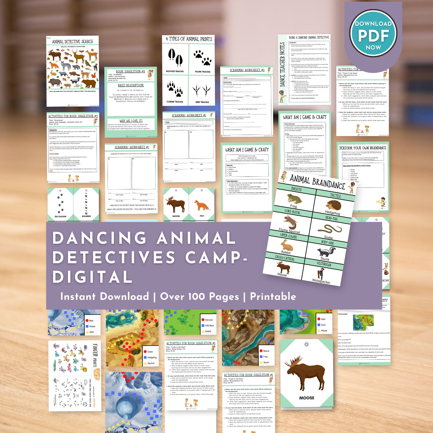 Dancing Animal Detectives Camp
