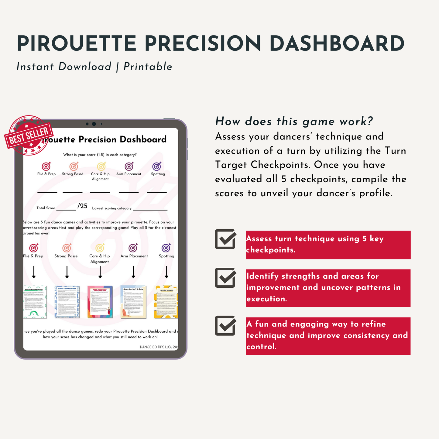 Pirouette Precision Dashboard