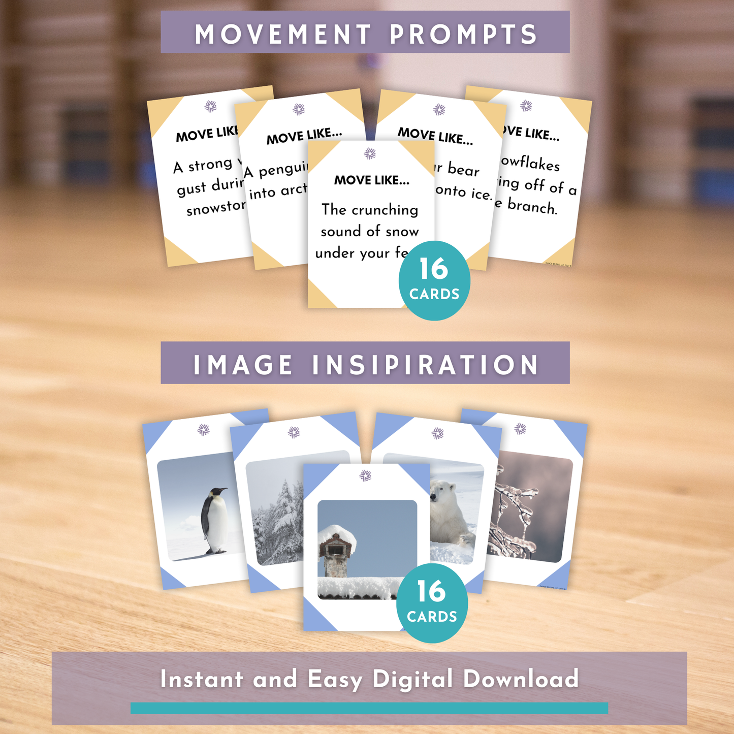 Winter Dance Cards
