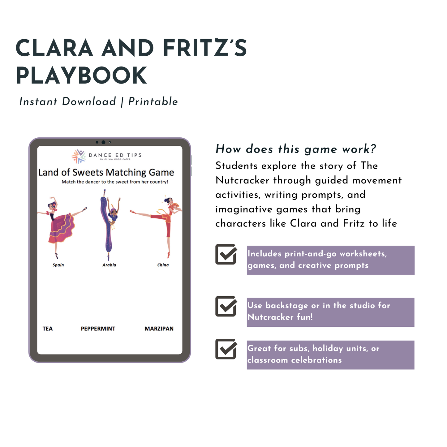 Clara and Fritz's Playbook (Digital Download)