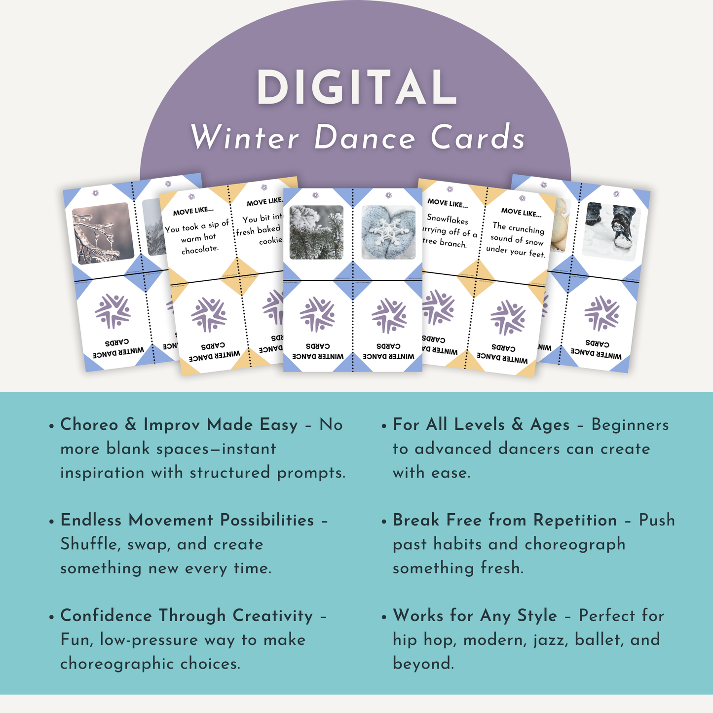 Winter Dance Cards