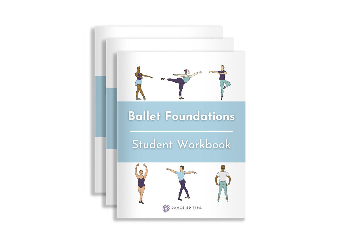Ballet Foundations Curriculum Kit + 3 Student Workbooks