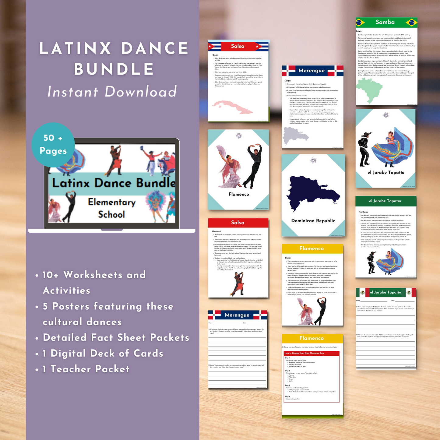 Latinx Bundle for Elementary School