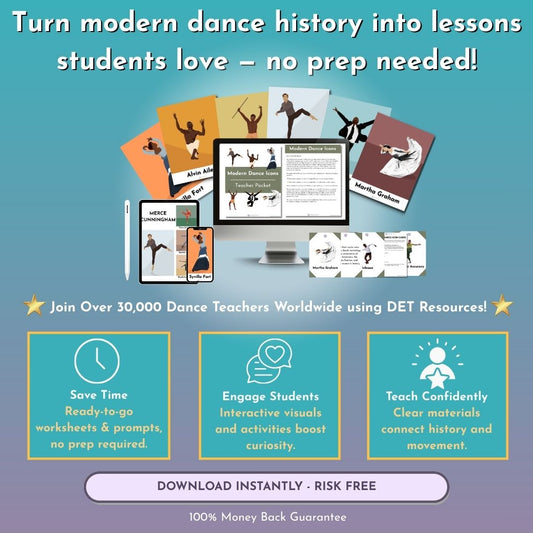 Modern Dance Icon Bundle