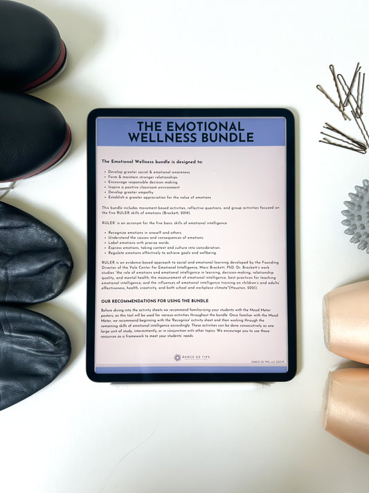 Emotional Wellness Bundle for Elementary School