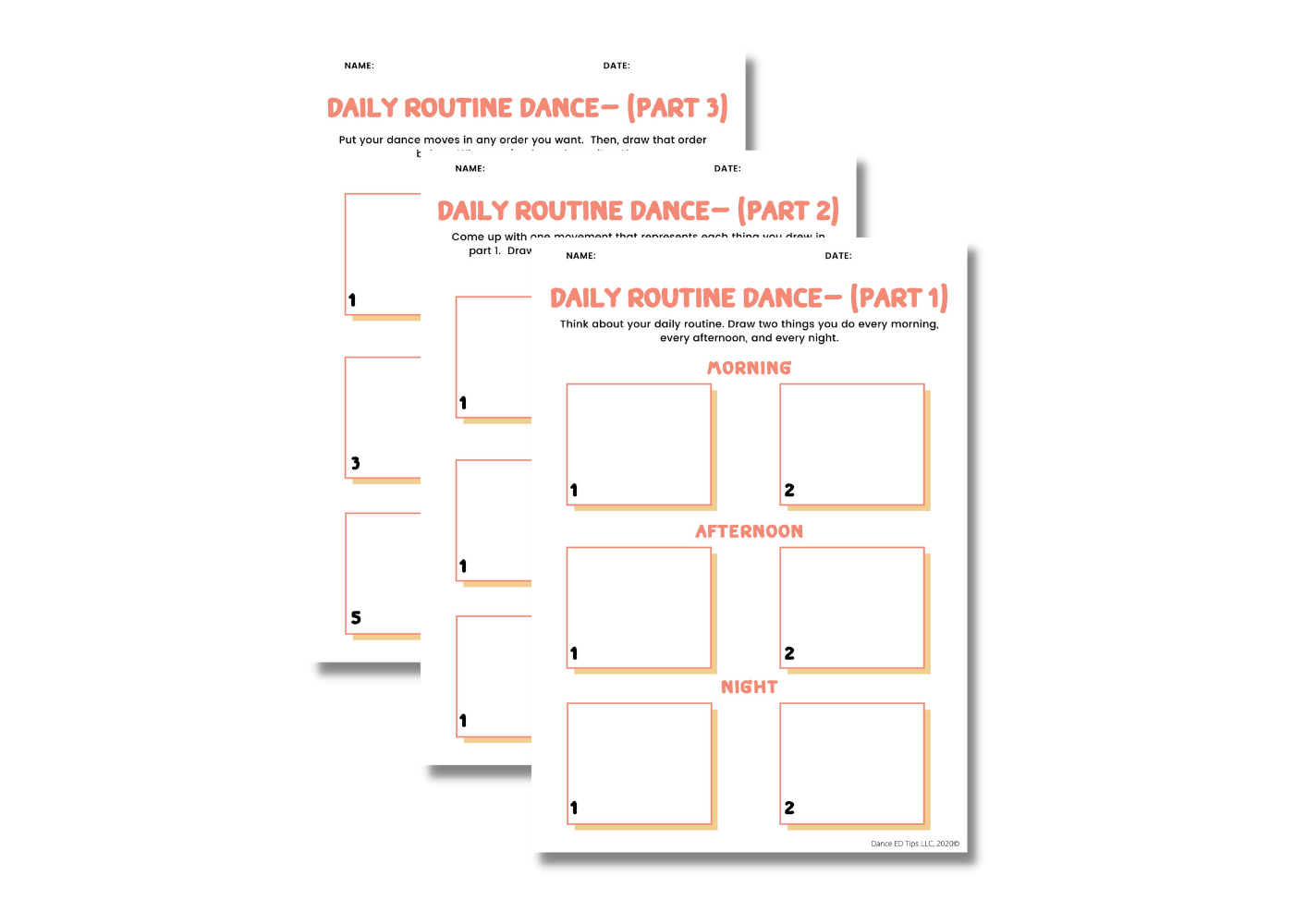 Daily Routine Choreo Assignment