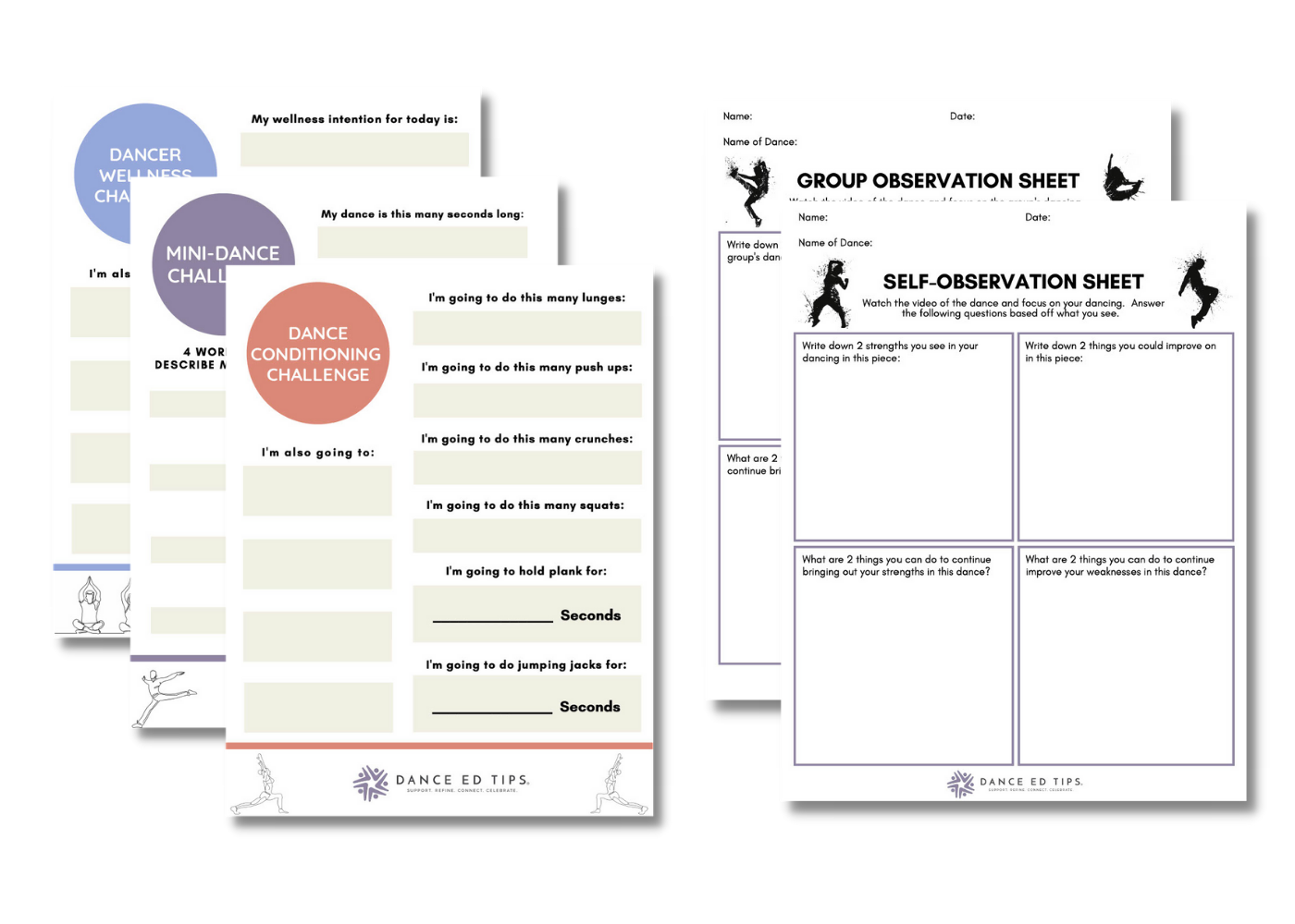 Observation Sheets & At-Home Challenge Packet
