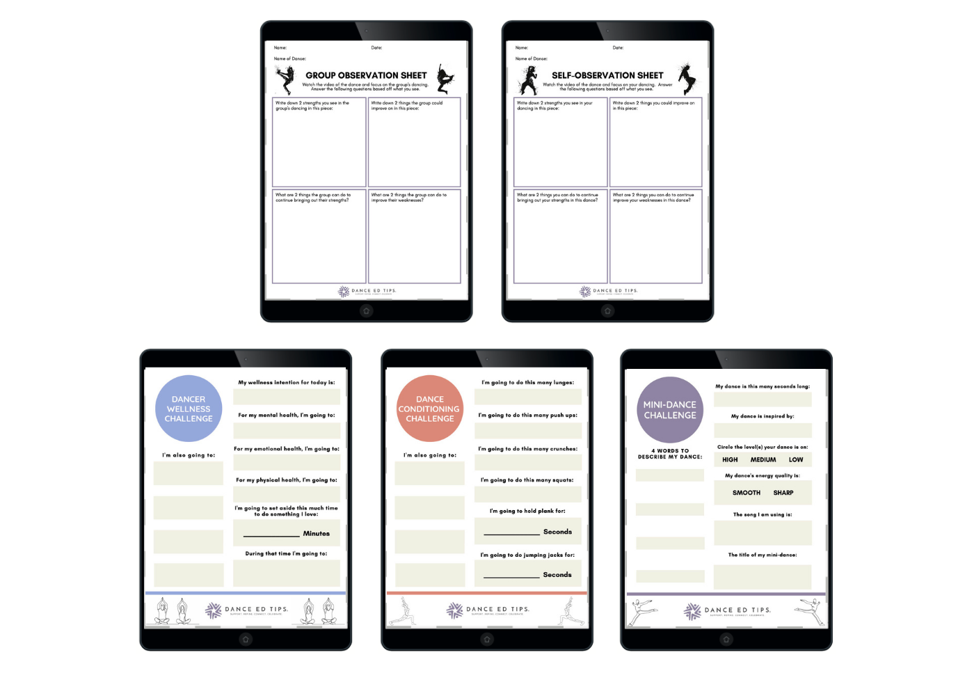 Observation Sheets & At-Home Challenge Packet