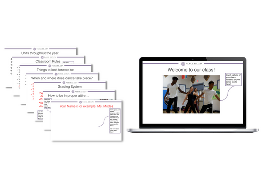 Back to School Night PowerPoint (Elementary School)