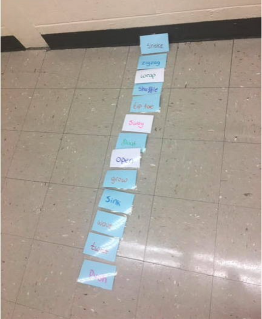 Movement Flash Cards