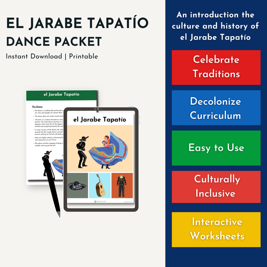 el Jarabe Tapatío Dance Packet