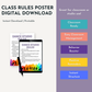 Class Rules Poster (Digital Download)