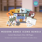 Modern Dance Icon Bundle