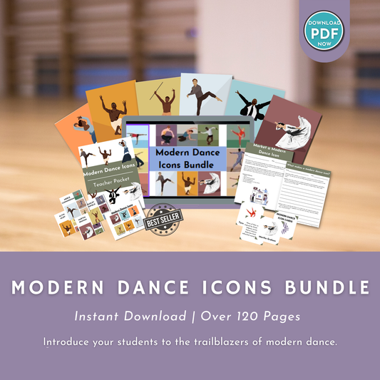 Modern Dance Icon Bundle