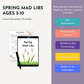 Spring Mad Libs Ages 5-10