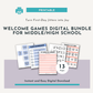 Welcome Games Bundle for Middle/High School