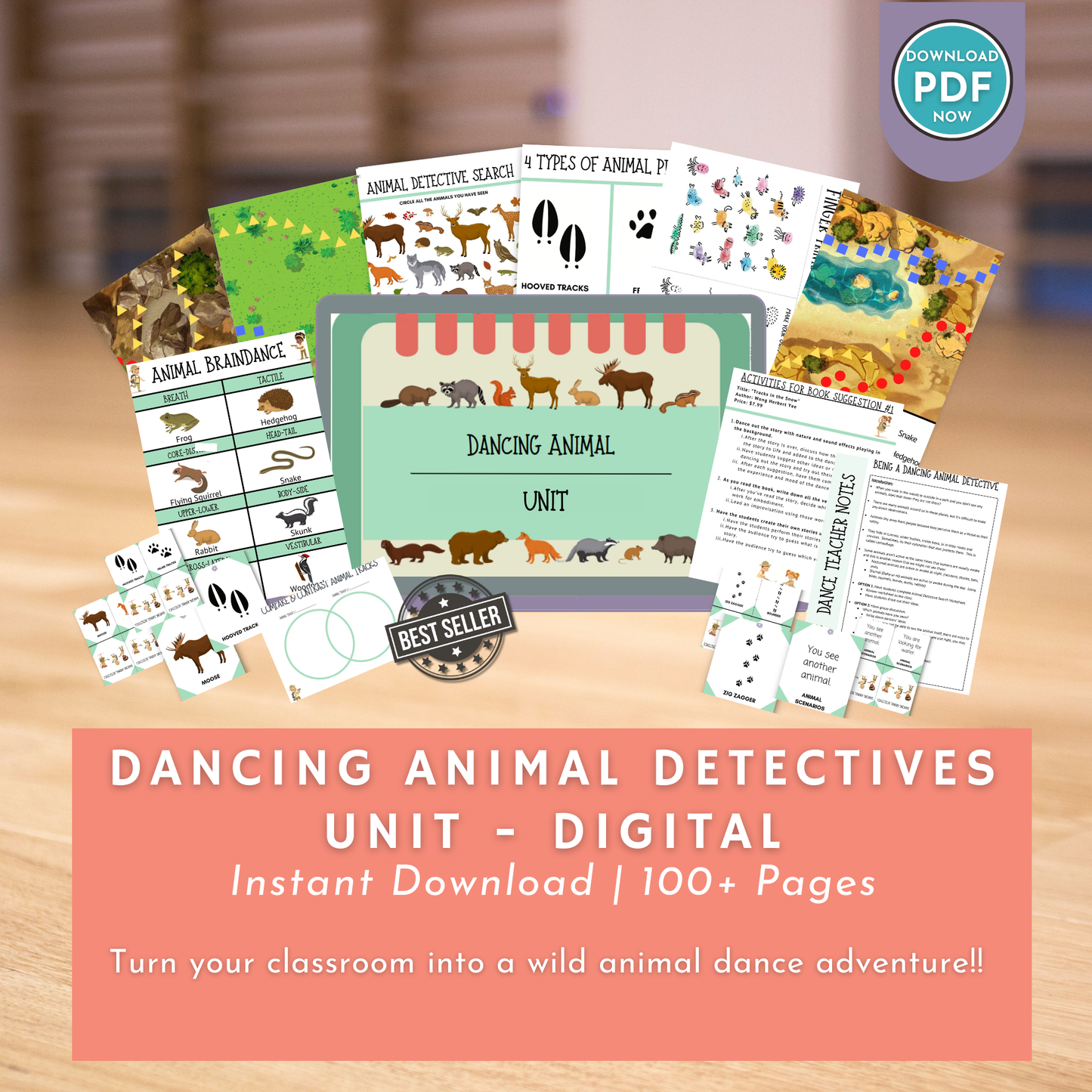 Dancing Animal Detectives Unit