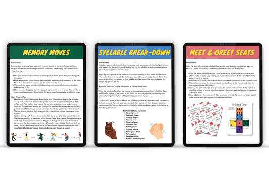 First Day Icebreaker Games Packet