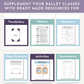 Ballet Foundations Curriculum Kit + 10 Student Workbooks