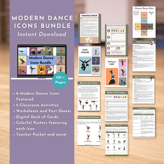 Modern Dance Icon Bundle