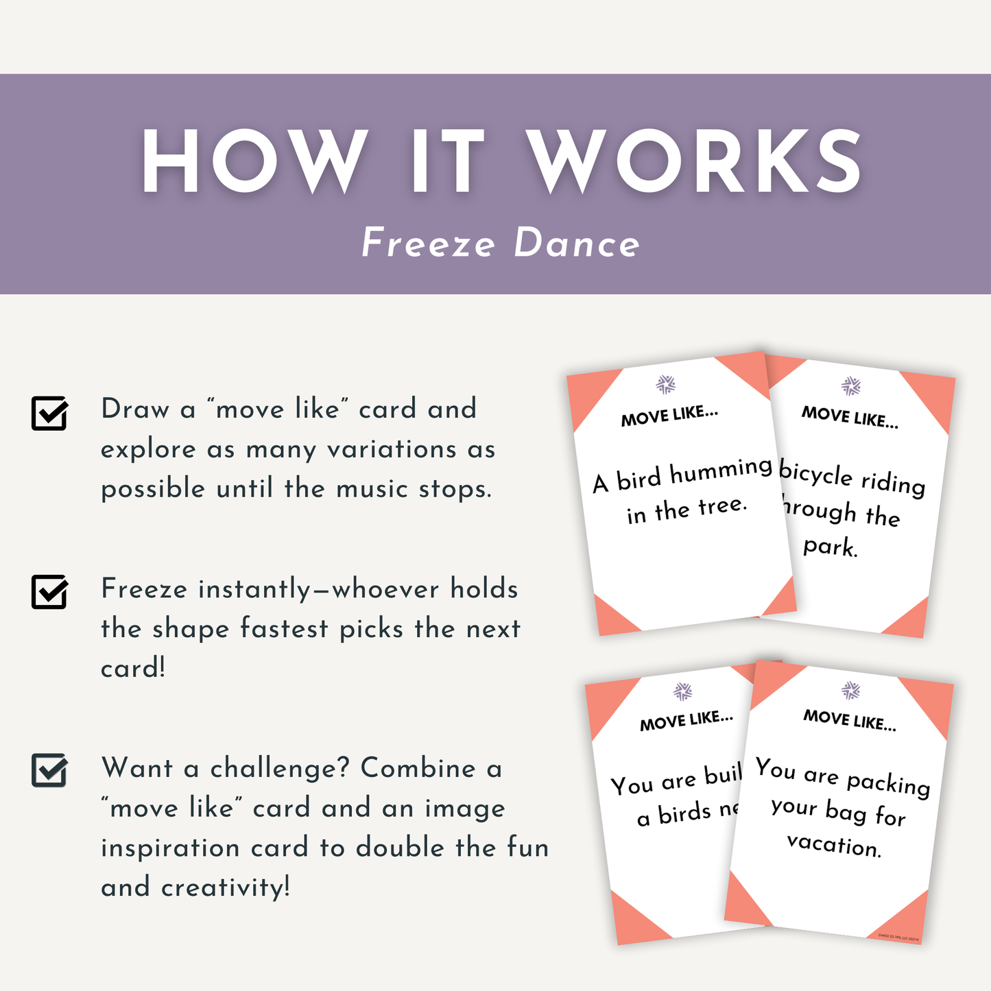 Spring Dance Cards