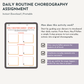 Daily Routine Choreo Assignment