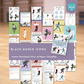 Black Dance Icons Bundle