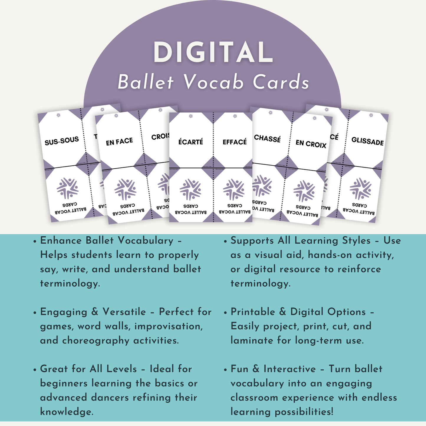 Ballet Vocab Cards