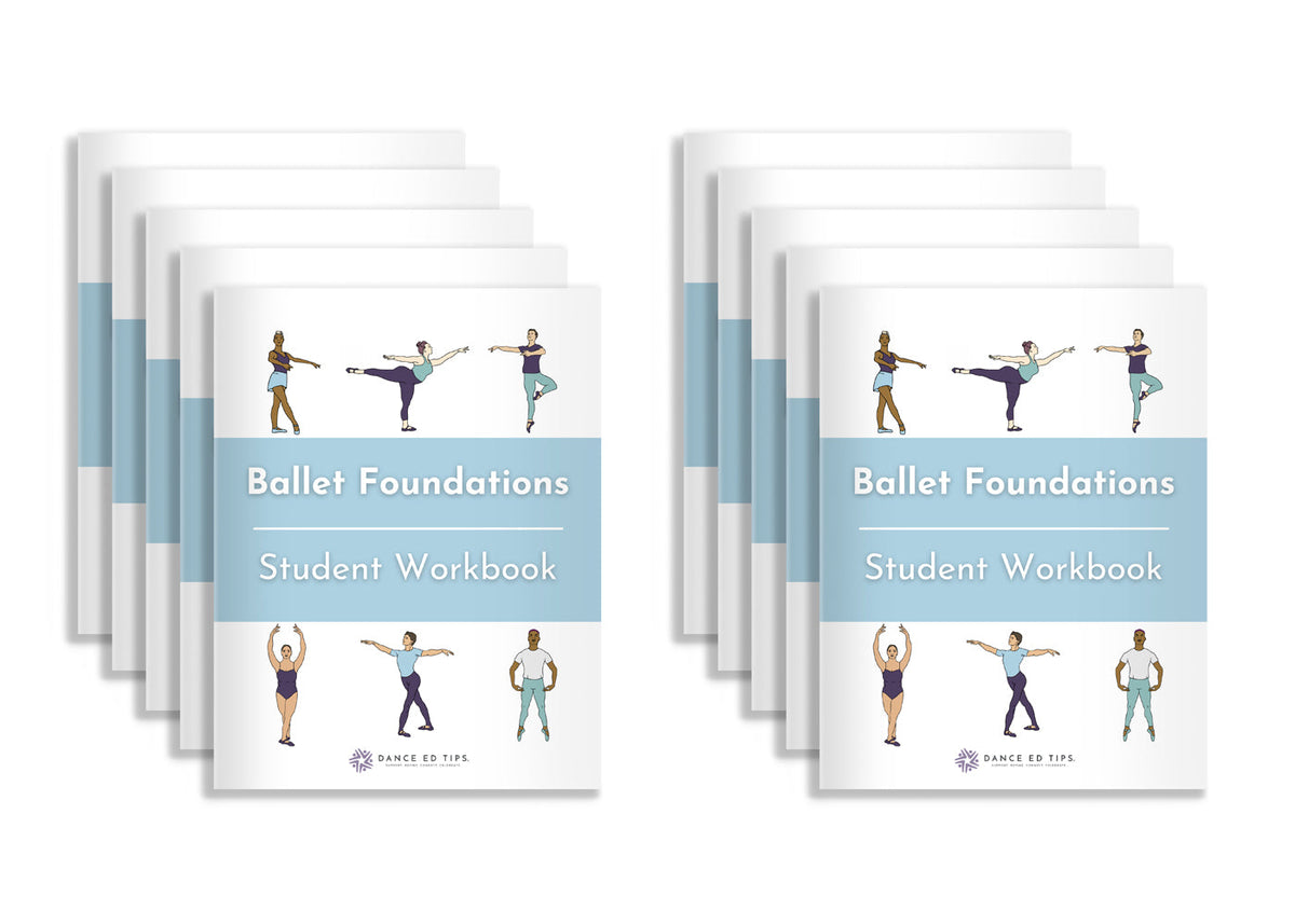 Ballet Foundations Student Workbook Bundle of 10