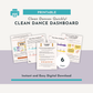 Clean Dance Dashboard