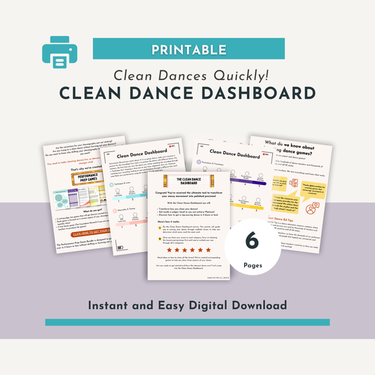 Clean Dance Dashboard