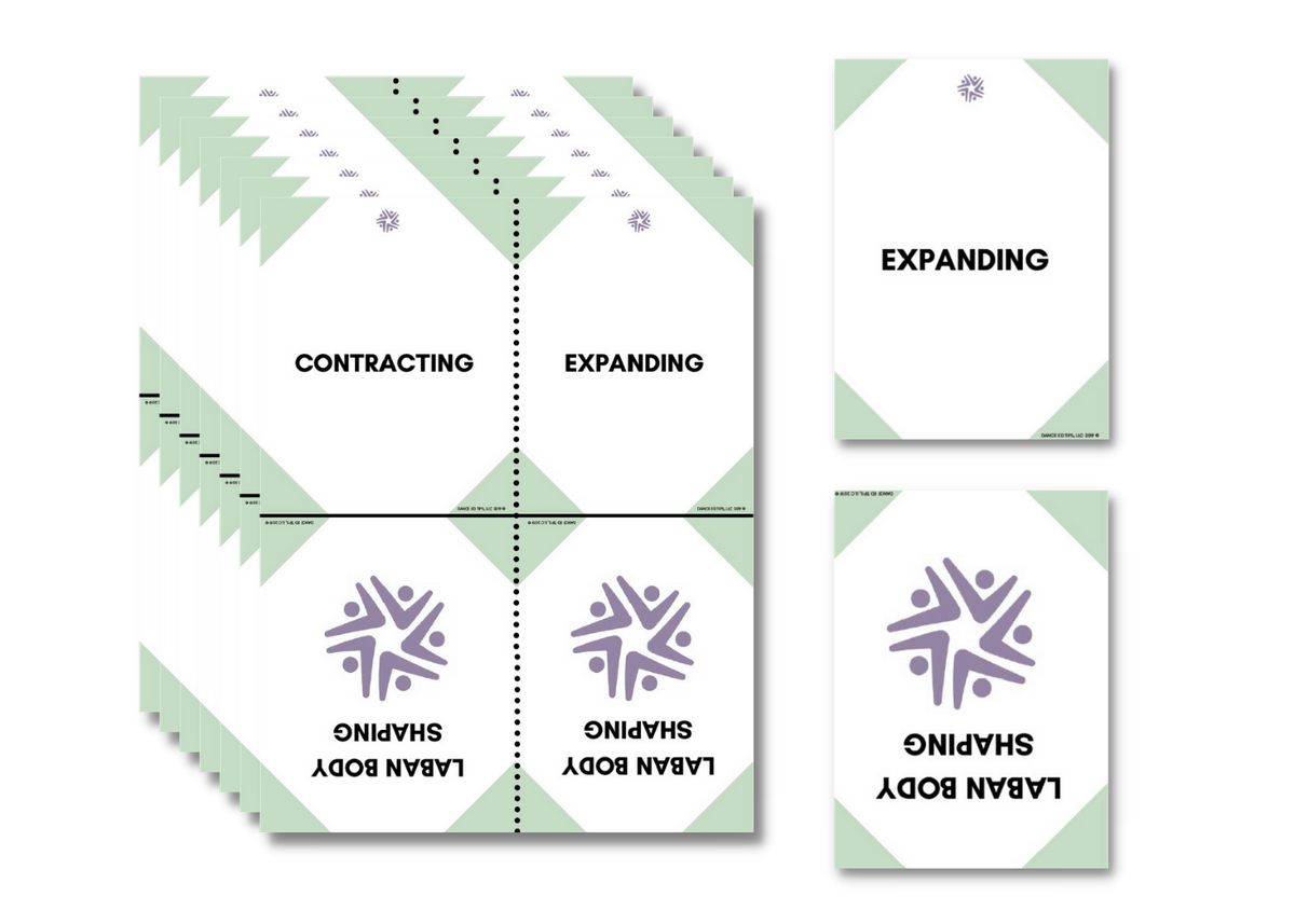 Advanced Laban Vocab Cards (Digital Download)