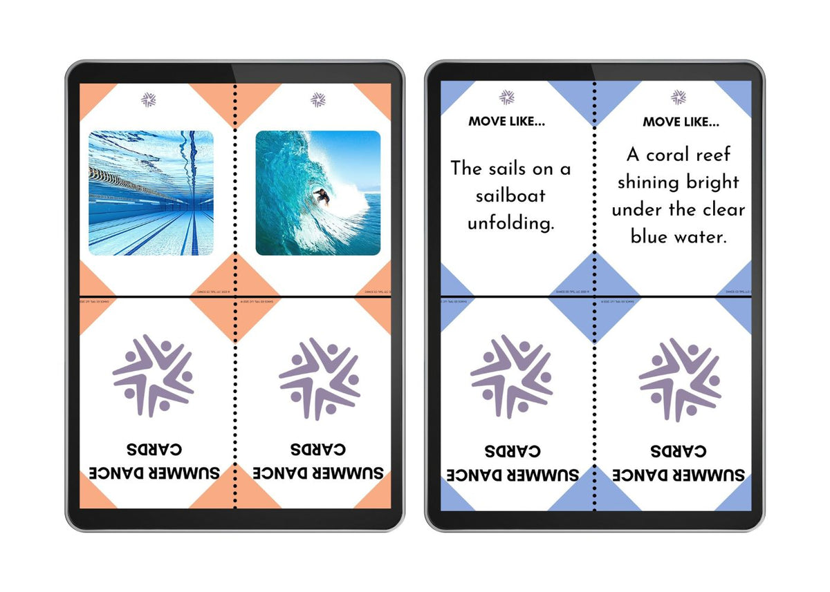 Summer Dance Cards